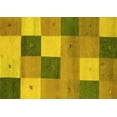 thumbnail image 1 of Ahgly Company Indoor Rectangle Abstract Yellow Contemporary Area Rugs, 7' x 10', 1 of 4