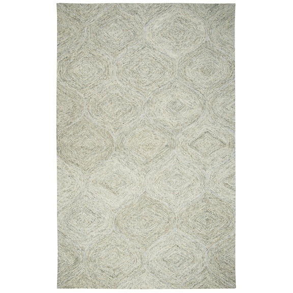 Rizzy Rugs Brindleton Area Rug BR365A Beige Ogee Curves 5' x 8' Rectangle