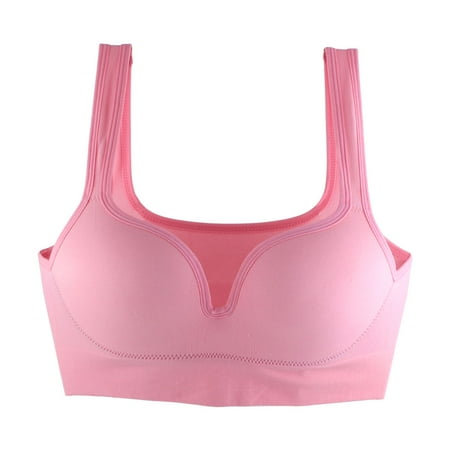 

Women Activewear Support Sports Bra Indoor Fitness Paded Racerback