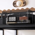 Queen Size Loft Bed with Storage Stairs, Metal Loft Beds Frame with ...