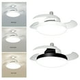 thumbnail image 2 of E27 Socket Ceiling Fan Light with LED Light Ceiling Fan Lamp 48W Ceiling Light Suitable for Bedroom and Kitchen Use, 2 of 21