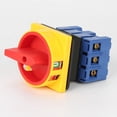 thumbnail image 3 of 1Pcs Universal Changeover Selector Switch, Power Transfer Switch, 2 Positions, LW30-40A 380V 40A Motor, Water Pump Generators, Rotary Cam Selector 40A 2 Position, 3 of 6