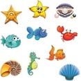 thumbnail image 1 of 20 pegatinas antideslizantes para bañera, pegatinas con forma de animales marinos, autoadhesivas para bañera, ducha, baño, niños, 1 of 4