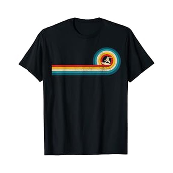 Surfer Gift Vintage Wave Retro Surfing Surf Beach T-Shirt