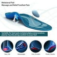 VALSOLE Plantar Fasciitis Arch Support Insoles for Women Men, Comfort