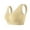 Beige, variant on Women Casual Hollow Out Breathable Sport Bra Top Underwear Without Steel Ring Gathering Brazier for Women
