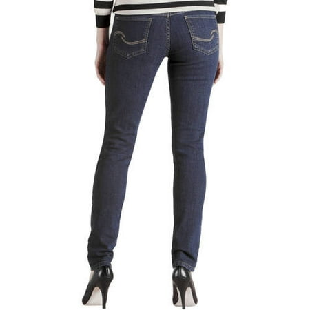 Signature By Levi Strauss & Co.™ Women's Modern Skinny This button opens a dialog that displays additional images for this product with the option to zoom in or out. - Signature By Levi Strauss & Co.™ Women's Modern Skinny
