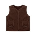 thumbnail image 4 of Teen Girls Fleece Vest Sleeveless Outerwear Vests Winter Vest Vest for Girls 12-14 Years, 4 of 5