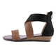 thumbnail image 3 of Zapatos de tacón de cuña tejido para mujer, sandalias con cremallera, sandalias de playa informales, zapatos romanos Wmkox8yii sa1273, 3 of 5