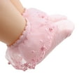 thumbnail image 2 of xiaxaixu Baby Lace Socks, Breathable Solid Color Lace Pearl Ruffled Anklet, 2 of 7