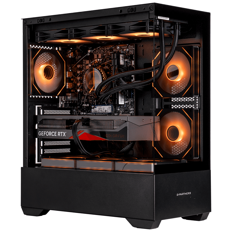 IPASON Gaming PC, AMD Ryzen 7 7700, RTX 4070 12G, 1TB NVMe