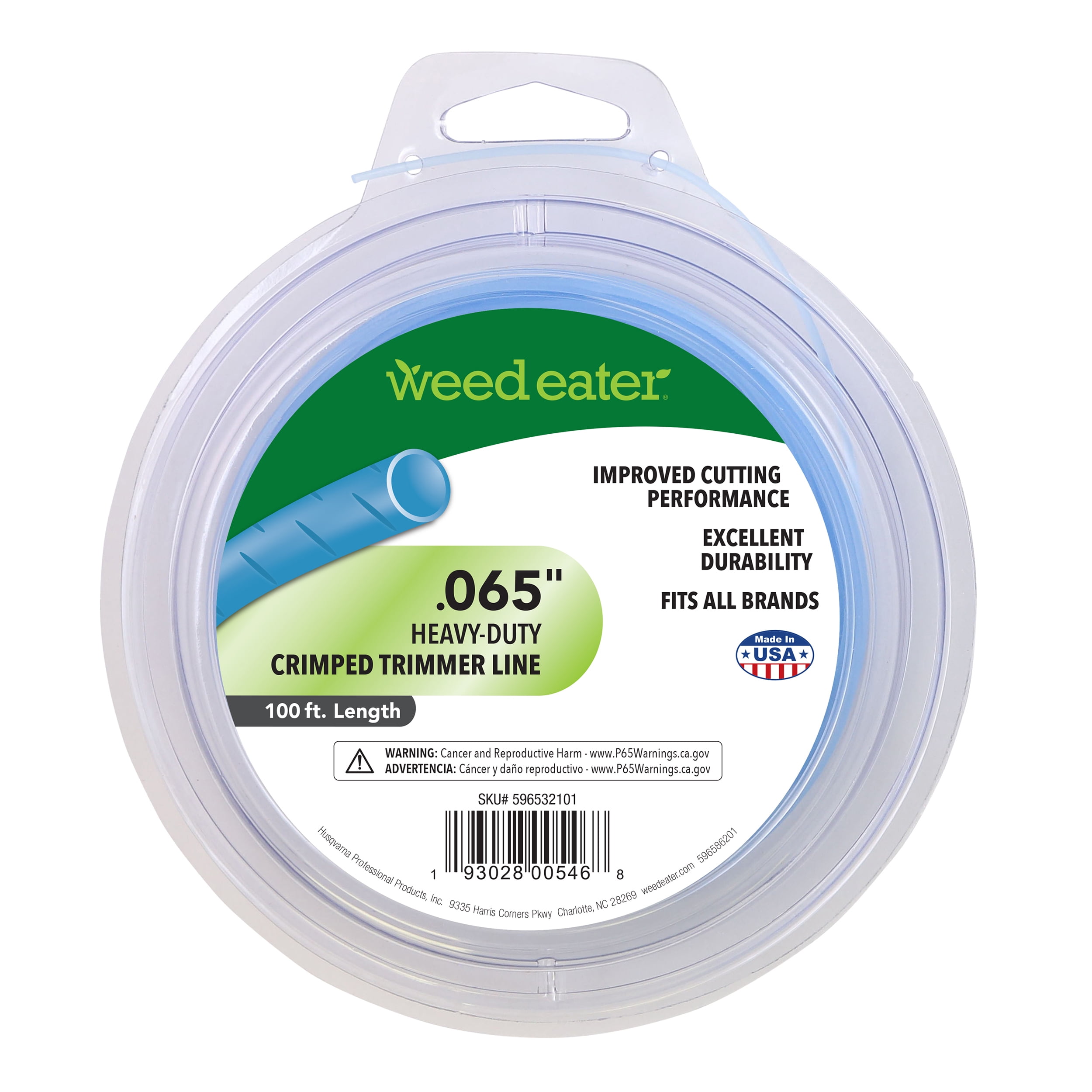 Weed Eater .065 in. 100 ft Crimped Replacement Trimmer Line