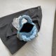 thumbnail image 2 of Bolso Mujer Acolchado Crossbody Cremallera Algodón Tote Bolso Ligero Azul, 2 of 8