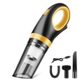 thumbnail image 1 of Aspiradora compacta inalámbrica para coche, aspiradora de mano recargable con fuerte succión, eliminador de polvo portátil para coche, hogar y oficina, 1 of 5
