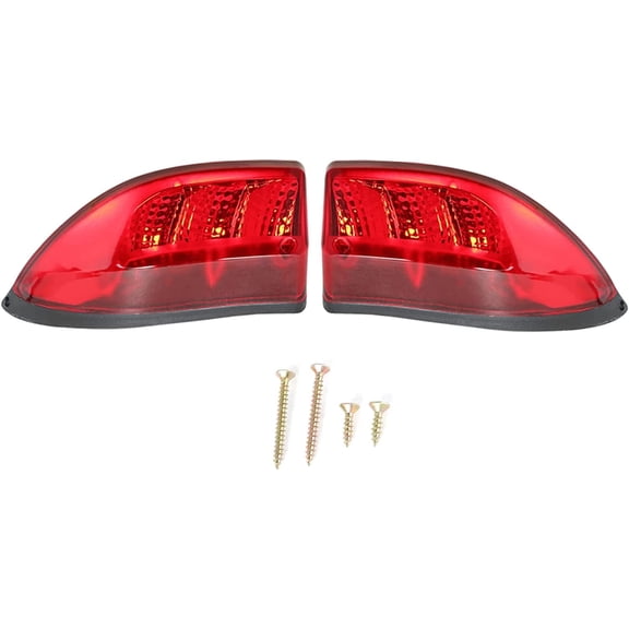 ALL-CARB 12V 3 Wires Golf Cart LED Taillight Replacement for Club Car Precedent 2004-Up and Tempo 2018-Up