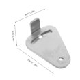 thumbnail image 2 of IDEANATEGRATE Pestillo De Puerta Para En Acero Inoxidable Americano Con Operación Silenciosa, 2 of 8