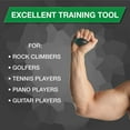thumbnail image 2 of THERABAND Hand Exerciser, Medium, Green, 2 IN, Stress Ball, Grip Exercises, Pain Relief, 2 of 9