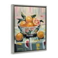 thumbnail image 4 of Stupell Industries Kitchen Bowl of Oranges Food & Beverage Painting Gray Floater Framed Canvas Art Print Wall Art, 25 x 31, 4 of 10