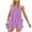 Purple, variant on Summer Dresses for Womens 2025 Plus Size Fashion Bohemia Sexy Solid Color Pocket Backless Sleeveless Round-Neck Dress