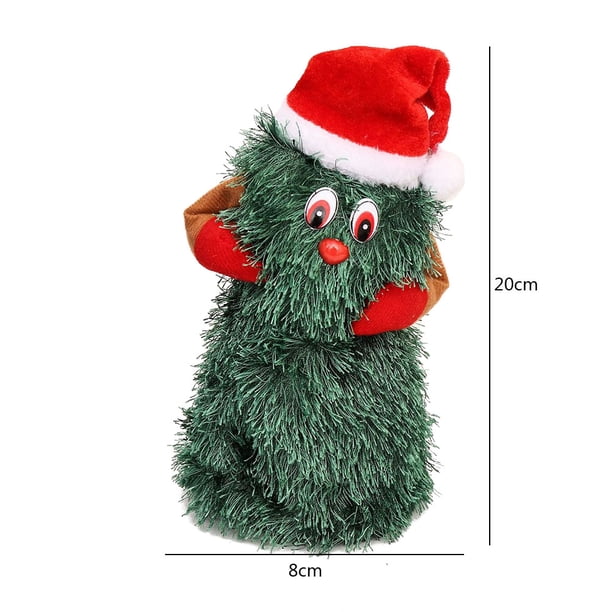 Navidad giratoria Árbol de Navidad Muñeca Bailando Cantando Juguetes eléctricos Año Nuevo (M) Ndcxsfigh Para estrenar