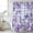 Lavender, variant on Purple Flowers Shower Curtain, Waterproof Shower Curtains for Bathroom, Butterfly Spring Floral Watercolor Farmhouse Washable Fabric Bathtub Curtain Set Bath Decor with 12 Hooks Extra Long 72"x96"