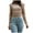 Khaki-32, variant on Mittory Women's Square Neck Mesh Long Sleeve Bodysuit Shirts Ruched Body Suit Sexy Sheer Tops Date Night Outfit
