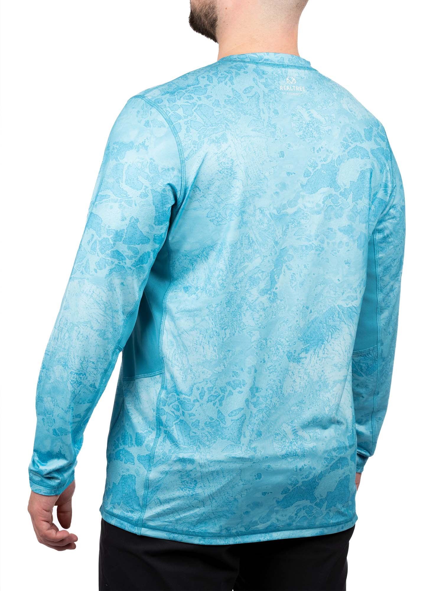 Realtree Fishing Men's Reversible Performance Fishing Tee Shirt