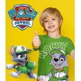 thumbnail image 3 of Paw Patrol Boys' 4-Pack Graphic T-Shirts - Featuring Rubble, Chase & Marshall - Toddler Birthday Outfit (3T) â Red, Blue, Yellow, Green Short Sleeve, 3 of 8