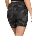 thumbnail image 3 of Gibobby Yoga pants cortos mujer Pantalones cortos de entrenamiento para mujer Scrunch Booty Yoga Pantalones Bolsillos Leggings(Camuflaje,XG), 3 of 4