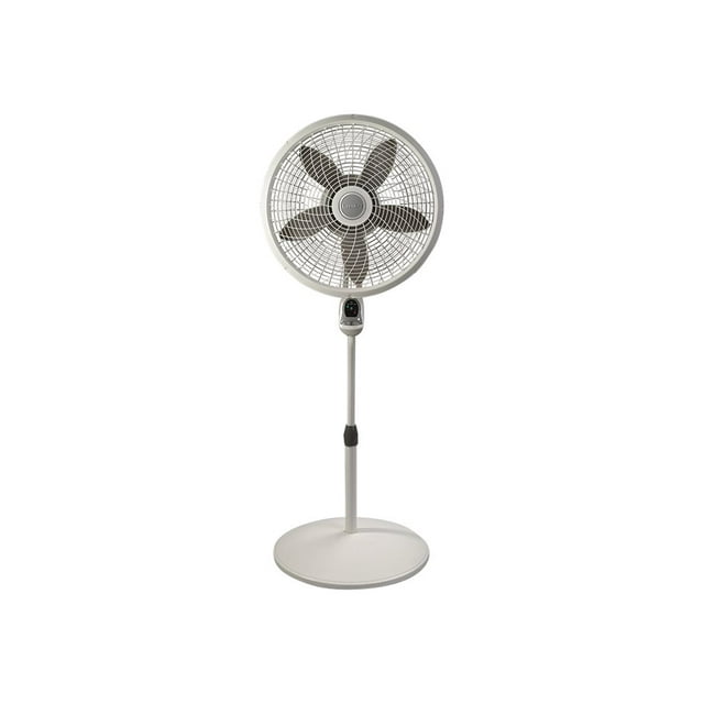 Lasko 1885 Ventilateur sur Pied Cyclone de 18 Pouces avec Télécommande, 18 Pouces Blanc