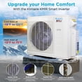 thumbnail image 2 of Klimaire 26,000 BTU 3-Zone 23 SEER2 Heat Pump Wall Mounted Mini Split Heat Pump System (6,000 BTU + 12,000 BTU + 12,000 BTU) - R454B, 2 of 8