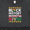 thumbnail image 4 of Inktastic Black History 24 7 365 Men Women Kids Black History Month Girls Toddler Dress, 4 of 5