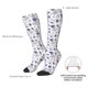 thumbnail image 4 of Fotbe Lavender Bicycle Calcetas Divertidas Estampadas para Hombre y Mujer, Calcetas de Algodón hasta la Rodilla para Caminar, Correr, Enfermería y Embarazo, 4 of 6