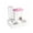 Pink, variant on CHJK Automatic Dog Cat Feeder and Water Dispenser Combo, 1.2L Large Capacity Pet Food and Water Station with Integrated Bowl for Multiple Pets (Pink)