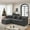 Dark Gray (4 modules), variant on BEHOST 130" Oversized Modular Sectional Sofa for Living Room, Flexible Combination U Shaped Chenille Cloud Couch, Dark Gray