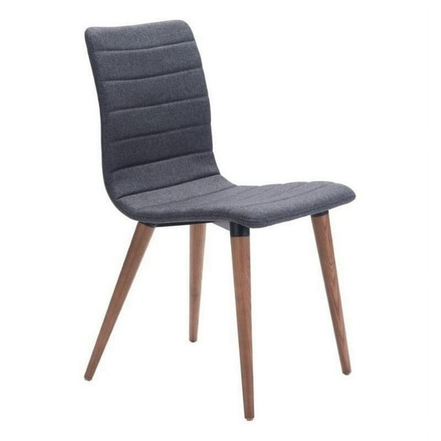 Maklaine Dining Chair in Gray (Set of 2)
