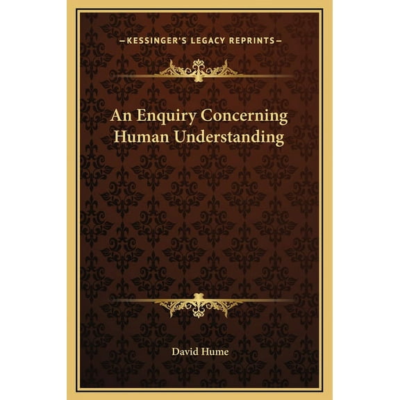 An Enquiry Concerning Human Understanding (Hardcover)