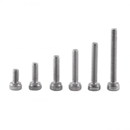 

LYUMO 250pcs M2 Hex Socket Screws Bolt With Hex Nuts Assortment A2 Stainless Steel Bolts Hex Socket Screws