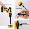 thumbnail image 4 of YIHATA 4 PCS Drill Brush Attachment Set Power Scrubber Drill Cleaning Brush Kit for Bathroom, Floor, Tub, Shower, Grout, Tile and Kitchen Surface, 4 of 7