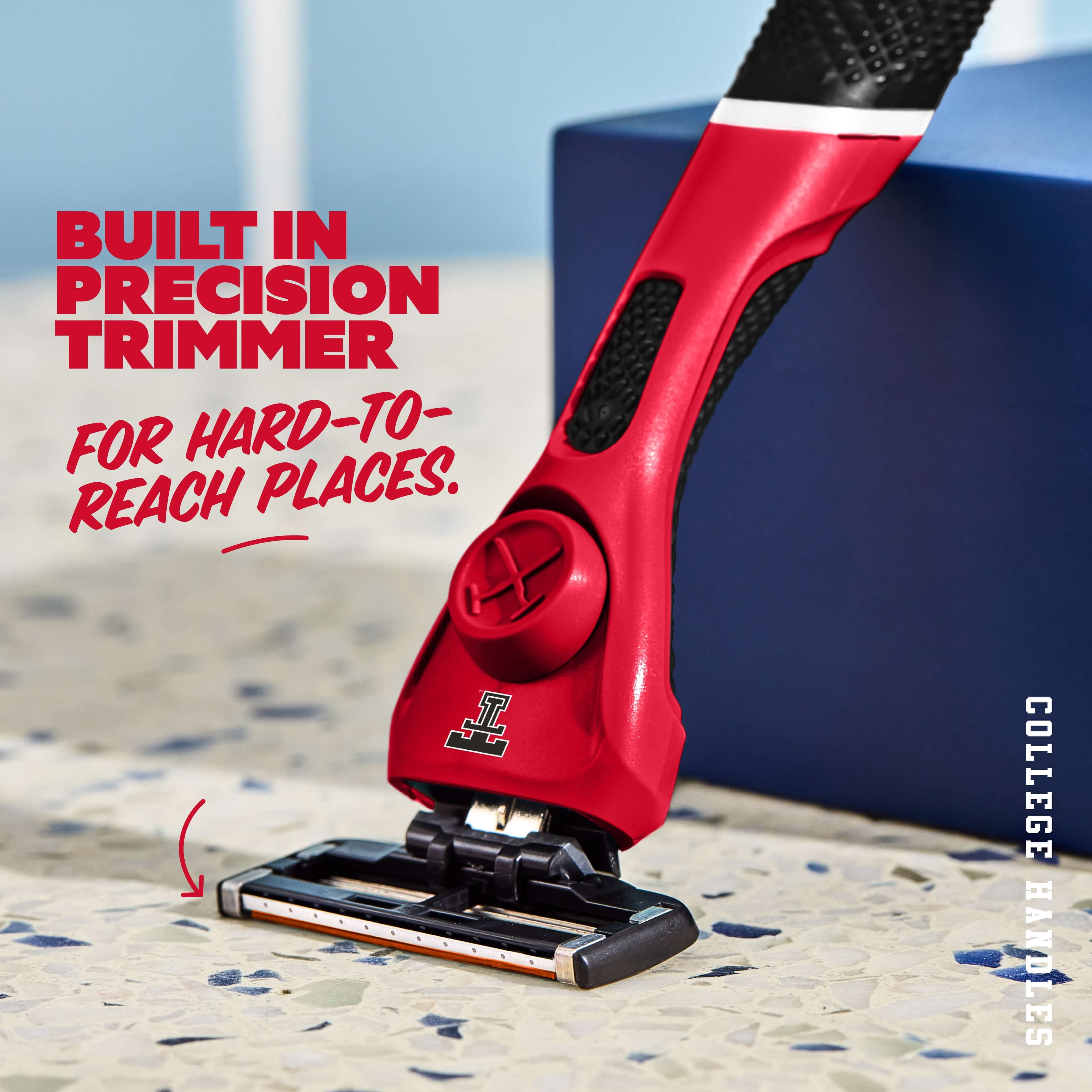 Dollar Shave Club Texas Tech 6-Blade Razor Starter Set