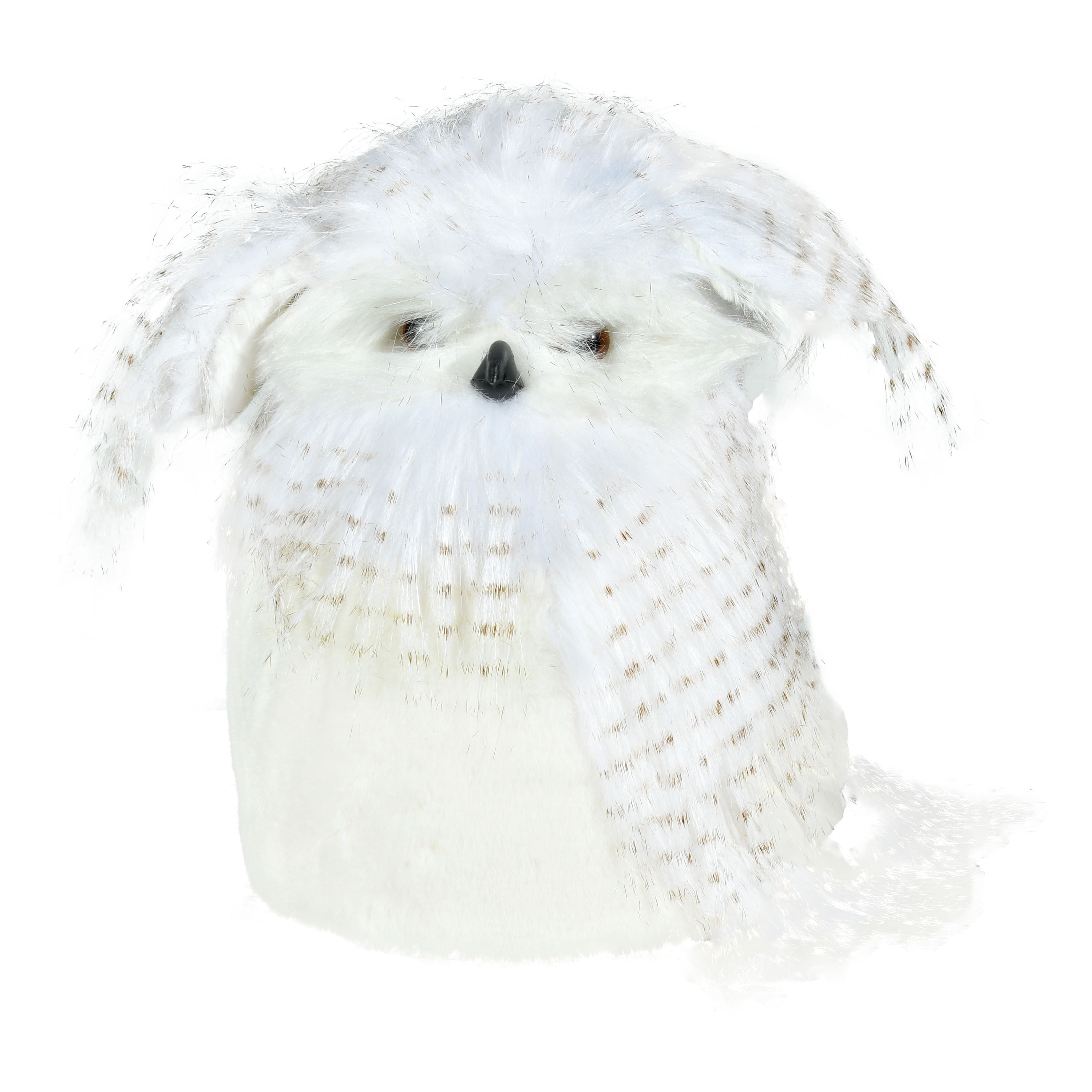 Holiday Time White Owl Christmas Tree Topper 11.8''H - Walmart.com