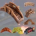 thumbnail image 3 of Gwong Decoración hogareña Accesorio decorativo Artesanía de porcelana distintiva Waterscape Bridge Decoration para la decoración del hogar Gwong 21059959, 3 of 6