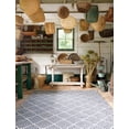 thumbnail image 4 of Dash & Albert Cleo Handwoven Indoor/Outdoor Rug, 3' x 5', Navy, 4 of 6