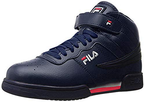 Buy FILA Men Red & Black Perforated Colourblocked Jess High Top Sneakers -  Casual Shoes for Men 1782601 | Myntra