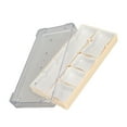 thumbnail image 1 of Caja De Componentes De Piezas De Reloj, Caja De Almacenamiento De Piezas De Reloj Beige De Gran Capacidad Con Forro De Goma Suave Portátil Para Collares, 1 of 7