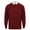 Deep Burgundy/White, variant on Front Row Long Sleeve Classic Rugby Polo Shirt