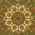 thumbnail image 3 of SAFAVIEH Traditions Bernadine Floral Bordered Wool Area Rug, Green/Ivory, 4' x 6', 3 of 4