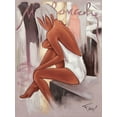 thumbnail image 2 of Farel, Pierre 15x18 White Modern Wood Framed Museum Art Print Titled - Melancolie, 2 of 4