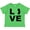 Apple Green, variant on Inktastic Love New Jersey Boys or Girls Toddler T-Shirt