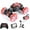 Rouge, variante sur Oefntac Voiture à Détection de Gestes 2.4G 4WD Voiture à Détection de Gestes Télécommande Voiture Acrobatique Dérive Tout-Terrain Véhicule de Danse Jouets pour Enfants